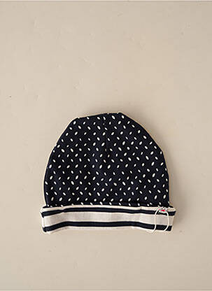 Bonnet bleu WEEK END A LA MER pour enfant