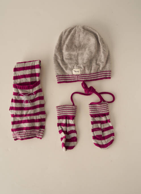 Bonnet gris NAF NAF pour fille