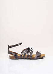 Sandales/Nu pieds gris PLAKTON pour femme seconde vue