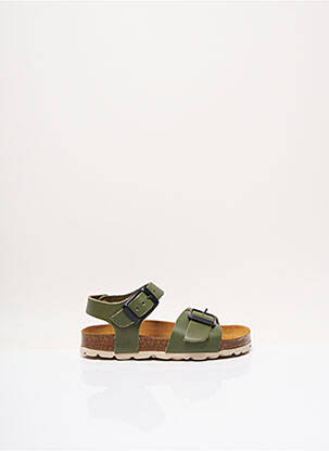 Sandales/Nu pieds vert PLAKTON pour garçon