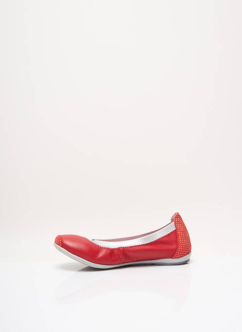 Ballerines rouge MARIA LEON pour fille