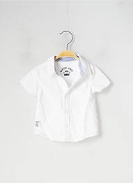 Chemise manches courtes poches blanc WEEK END A LA MER garcon