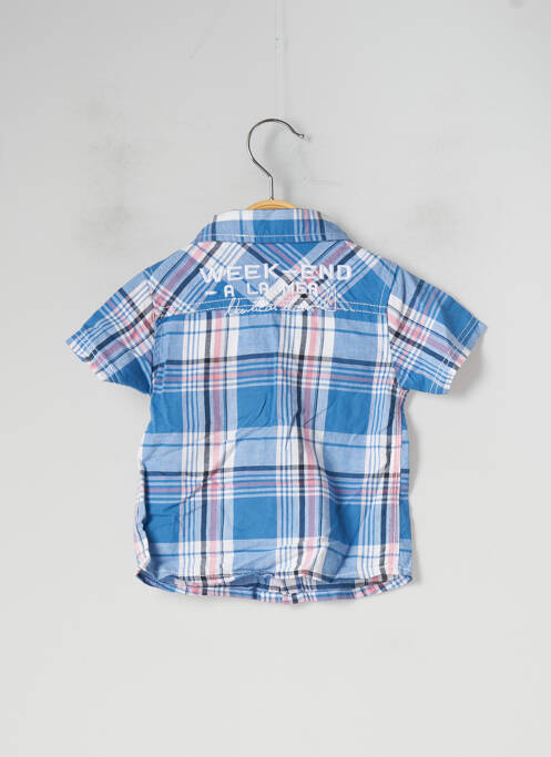 Chemise manches courtes bleu WEEK END A LA MER garçon
