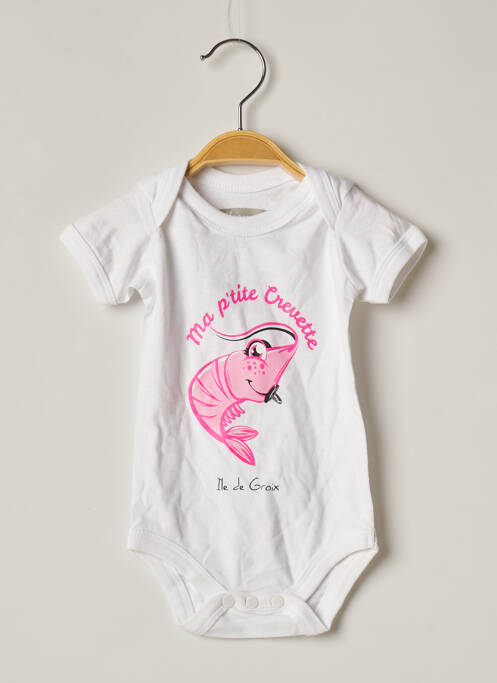 Body lingerie blanc AVOMARKS pour fille