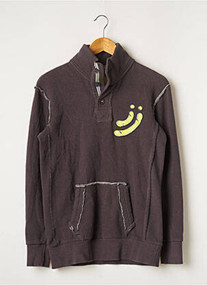 Sweat-shirt gris JN-JOY pour garçon