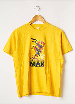 T-shirt jaune SOL'S pour garçon
