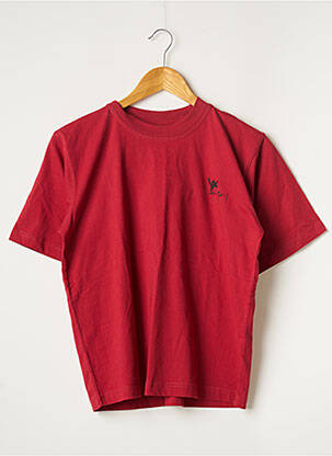 T-shirt rouge LE GALL pour garçon