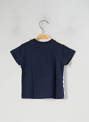 T-shirt stretch manches courtes bleu WEEK END A LA MER garcon