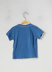 T-shirt bleu WEEK END A LA MER pour garçon seconde vue
