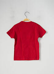 T-shirt rouge AVOMARKS pour garçon seconde vue