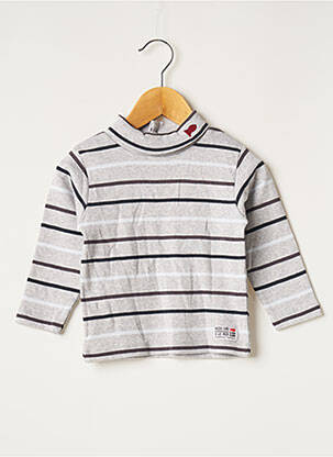 Sous-pull gris WEEK END A LA MER pour garçon