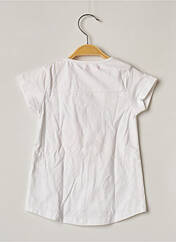 T-shirt blanc WEEK END A LA MER pour fille seconde vue