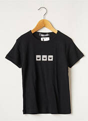 T-shirt noir LE PHARE DE LA BALEINE pour fille seconde vue