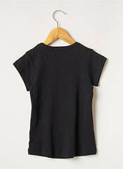 T-shirt noir MEGA STYL pour fille seconde vue