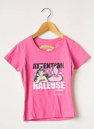 T-shirt rose AVOMARKS pour fille