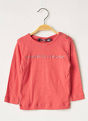 T-shirt rose LE PHARE DE LA BALEINE pour fille