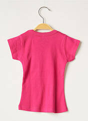 T-shirt rose MEGA STYL pour fille seconde vue