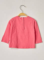 T-shirt rose WEEK END A LA MER pour fille seconde vue