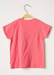T-shirt rose WEEK END A LA MER pour fille seconde vue