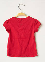 T-shirt rouge NAF NAF pour fille seconde vue