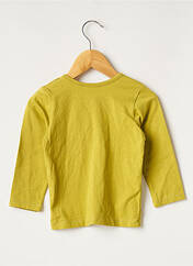T-shirt vert P'TITE PRINCESSE pour fille seconde vue