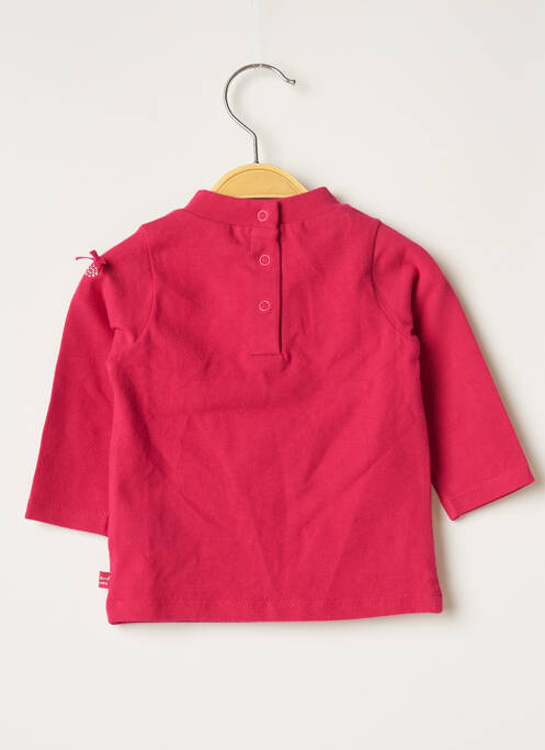 Sous-pull rose WEEK END A LA MER pour fille