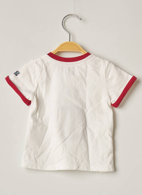 T-shirt blanc ELLE EST OU LA MER pour garçon