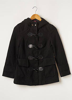 Manteau long noir MONDACA pour fille