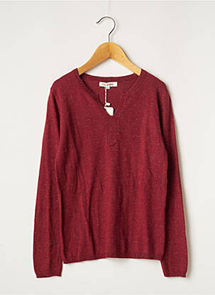 Pull rouge PM LOVING pour fille