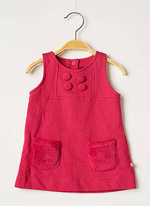 Robe mi-longue sans manche sans manche rose WEEK END A LA MER fille