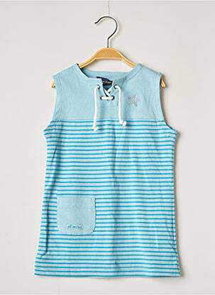 Robe mi-longue bleu ALL'OCEAN pour fille