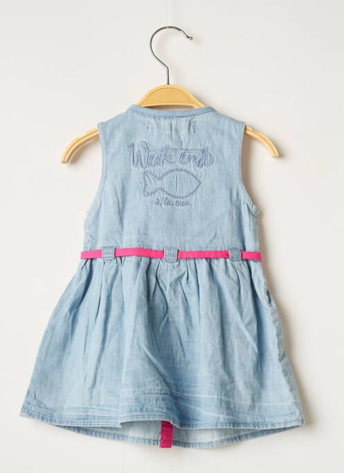 Robe mi-longue bleu WEEK END A LA MER pour fille