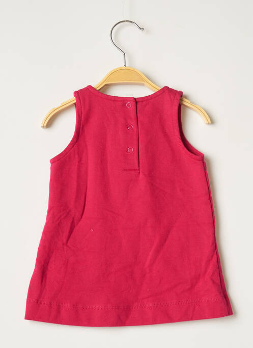 Robe mi-longue rose WEEK END A LA MER pour fille