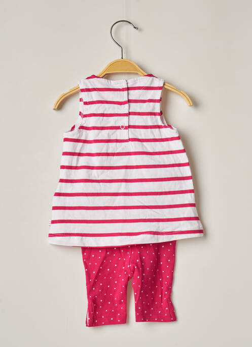 Ensemble pantalon rose WEEK END A LA MER pour fille