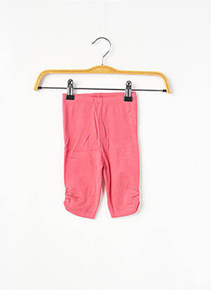 Legging tissage jersey taille élastique rose WEEK END A LA MER fille