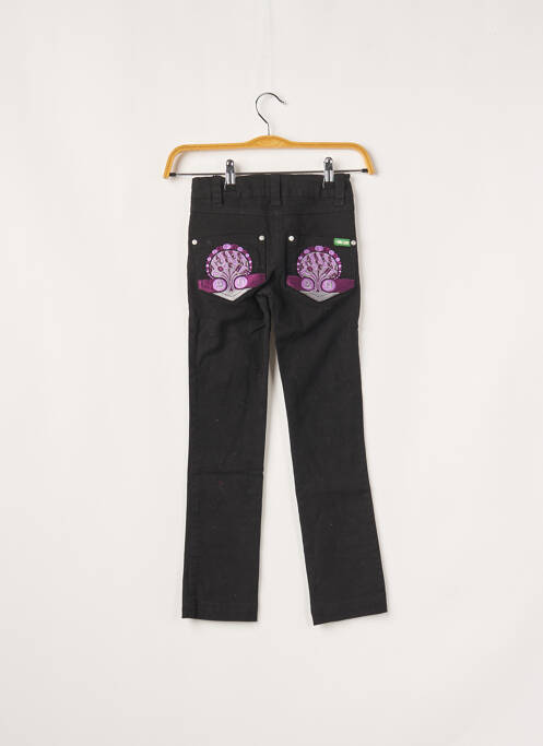 Jeans coupe slim noir KANA BEACH pour fille