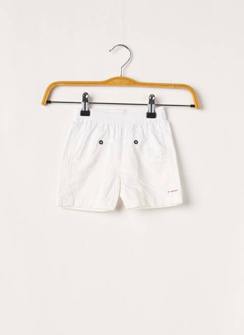 Short stretch taille élastique blanc BERLINGOT fille