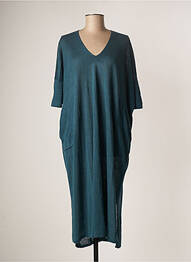 Robe de plage coupe fluide bleu C.T.PLAGE femme