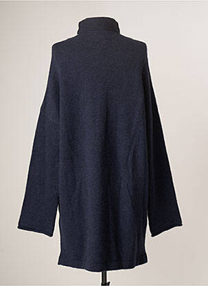 Robe pull coupe droite manches longues bleu CHRISTIAN WIJNANTS femme