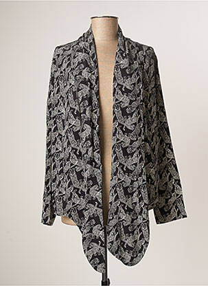 Veste casual manches longues noir OVERLOVER femme