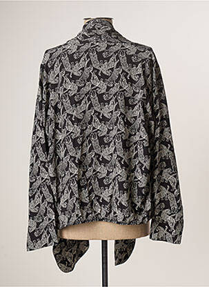 Veste casual manches longues noir OVERLOVER femme