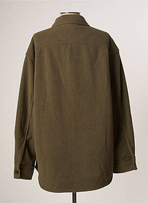 Veste casual coupe droite vert 6397 femme