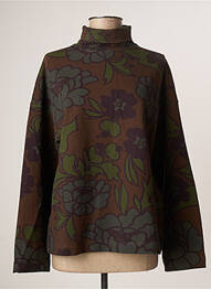 T-shirt manches longues manches longues marron CHRISTIAN WIJNANTS femme