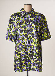 Chemisier manches courtes manches courtes violet CHRISTIAN WIJNANTS femme