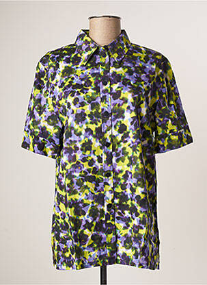 Chemisier manches courtes manches courtes violet CHRISTIAN WIJNANTS femme