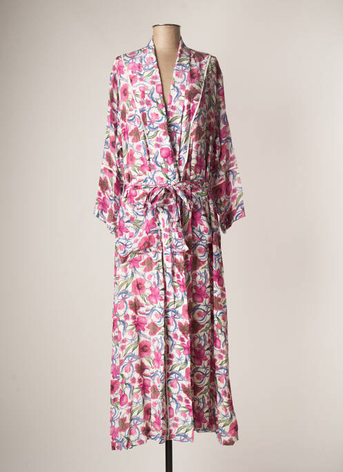 Veste kimono rose CHUFY pour femme