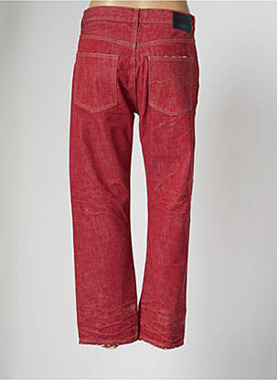 Jeans coupe droite taille normale taille normale rouge R13 femme