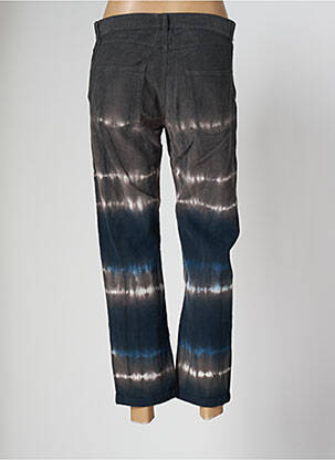 Pantalon 7/8 taille haute taille haute gris LOVE AND LET DYE femme