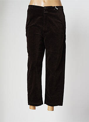 Pantalon 7/8 stretch taille normale marron CLOSED femme