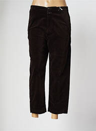Pantalon 7/8 stretch taille normale marron CLOSED femme